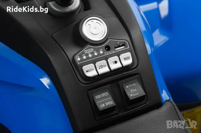 Детско ATV GIGANT син – 4x4, до 30 кг, с музика, снимка 10 - Детски велосипеди, триколки и коли - 49971846