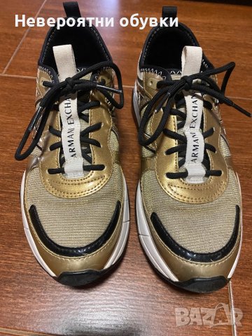 Дамски обувки Armani Exchange, снимка 2 - Маратонки - 42504355