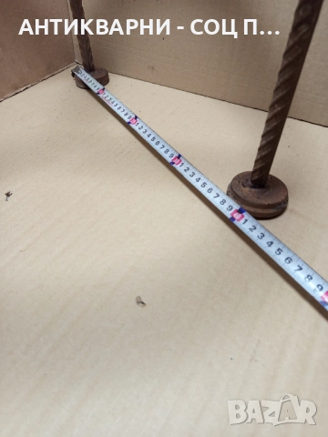 Стар Ръчно Изработен Масивен Саджек Пиростия За Огнище 5кг. , снимка 9 - Антикварни и старинни предмети - 52540016