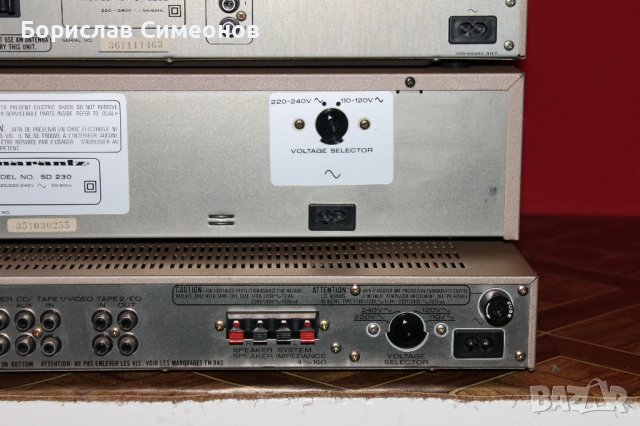 Аудио система-Marantz, снимка 12 - Ресийвъри, усилватели, смесителни пултове - 38771249