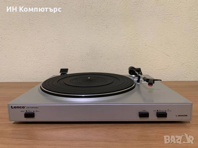 Продавам нов грамофон Lenco L-3866 USB, снимка 2 - Грамофони - 52517302