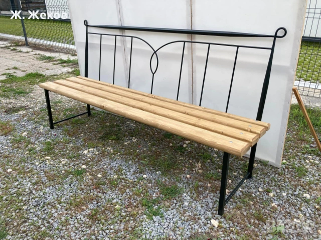 Две пейки, снимка 2 - Градински мебели, декорация  - 53207381