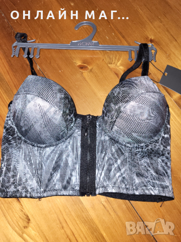 Бюстие еко кожа , снимка 2 - Корсети, бюстиета, топове - 36206832