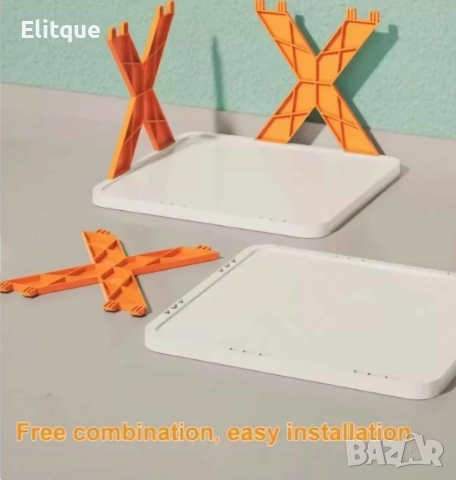 Многофункционален пластмасов стелаж за обувки, 6/7 нива, снимка 8 - Други стоки за дома - 52863417