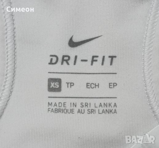 Nike DRI-FIT Swoosh Bra оригинално бюстие XS Найк спорт фитнес, снимка 3 - Спортни екипи - 41120436