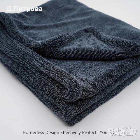 Големи микрофибърни кърпи за кола RLXMARTD – 2 броя, снимка 6 - Аксесоари и консумативи - 53641618