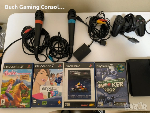 PlayStation 2 Slim с много аксесоари!, снимка 2 - PlayStation конзоли - 53079363