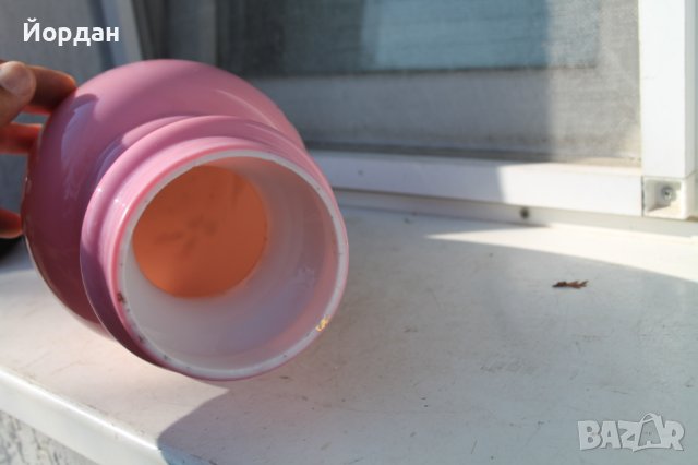 Стара ваза стъкло Бохемия , снимка 13 - Антикварни и старинни предмети - 41726860