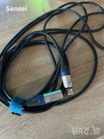 Комплект XLR кабели Neutrik – професионални, различни дължини, снимка 5 - Аудиосистеми - 52921652