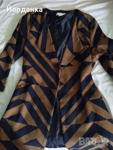 Лот 15€ дамски боти екрю и дамско сако H&M, снимка 5 - Сака - 55724747