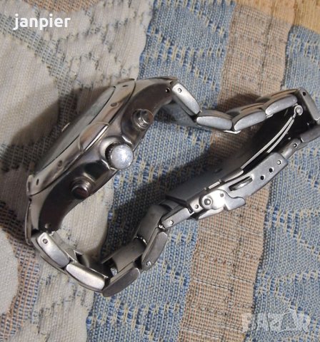 Мъжки масивен часовник Fossil  Blue Chronograpch , снимка 2 - Водоустойчиви - 40998875