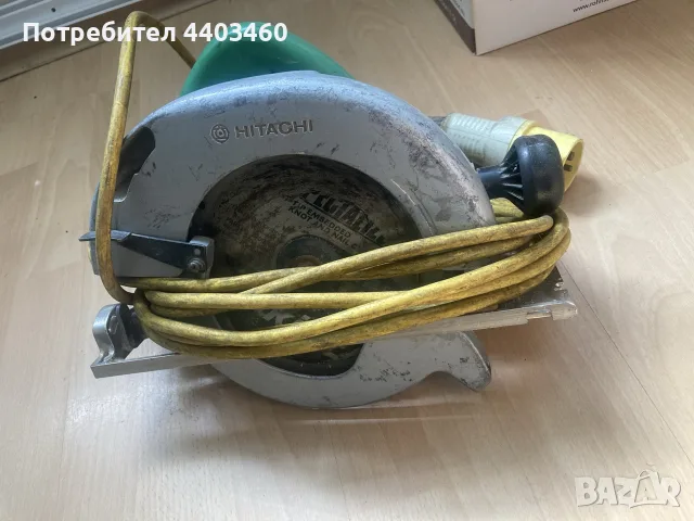 Ръчен циркуляр Hitachi C7U 185mm / 110V с диск и кабел