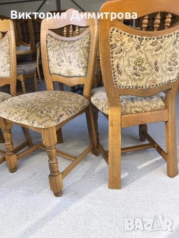 Комплект от 4 трапезни стола , снимка 10 - Столове - 53866243