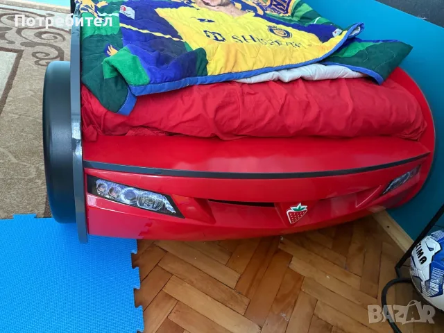 Детско легло с матрак , снимка 2 - Мебели за детската стая - 56157426