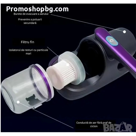 Прахосмукачка против акари и прах с UV стерилизация, снимка 5 - Прахосмукачки - 51754025