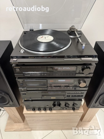 🔈ТОП колекционерски аудио сет TECHNICS - Class AA - усилвател, дек, CD, тунер, грамофон и колони🔈, снимка 3 - Аудиосистеми - 55846521