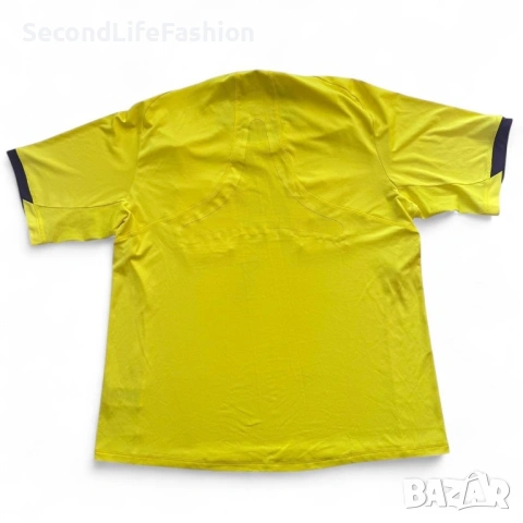 Мъжка футболна фланелка Adidas съдийска 2012 жълта размер 2XL, снимка 5 - Тениски - 53120003
