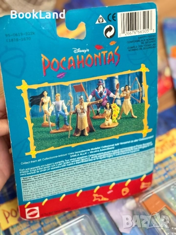 Винтидж неразопаковани играчки Pocahontas, 1995 г. Mattel, снимка 4 - Колекции - 52358356