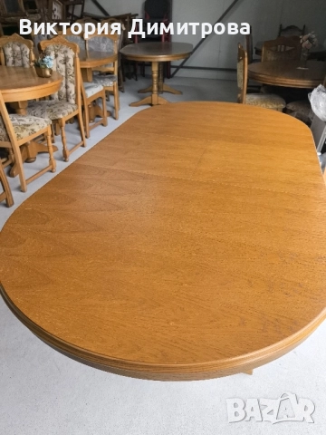 Разтегателна трапезна маса , снимка 3 - Маси - 51714425
