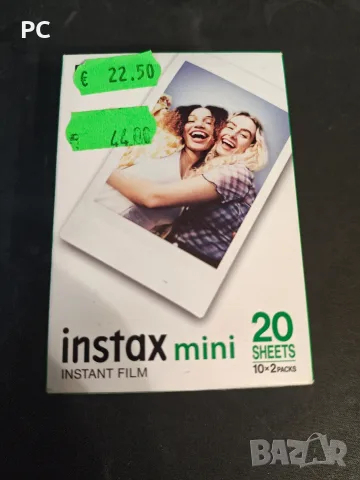 Instax Mini Instant Film – 20 снимки (2x10 листа) | Моментна фотохартия