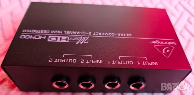 Behringer HD400 HUM DESTROYER, снимка 3 - Други - 49245719