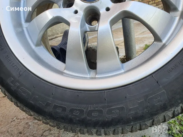 Джанти БМВ 16 ки със зимни гуми , снимка 4 - Гуми и джанти - 47831279