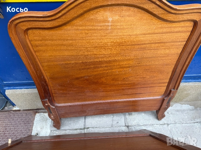 Старинно легло от 1910г, снимка 2 - Спални и легла - 52731728