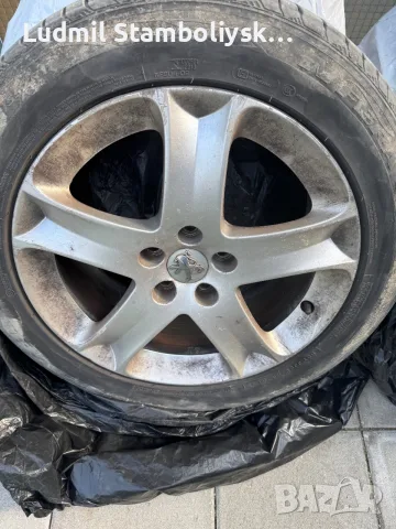 Джанти 17” за Пежо 407, снимка 2 - Гуми и джанти - 56233030