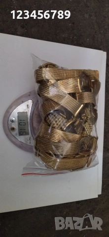 Часовници двойно позлатени ( 1 килограм) изчистени , за части, за рафинирване, снимка 6 - Мъжки - 53339460