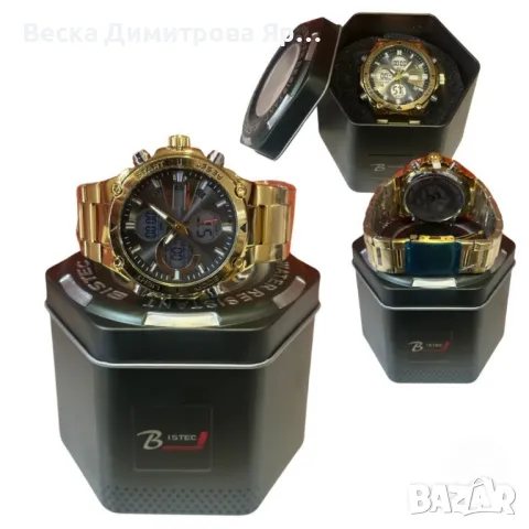 Мъжки часовник BISTEC с елегантен дизайн и висока функционалност