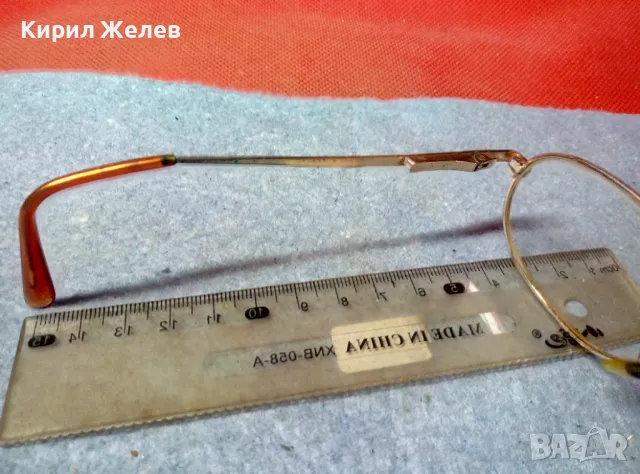 СТАРИ ДИОПТРИЧНИ ОЧИЛА ВИНТИДЖ МОДЕЛ с ПОЗЛАТЕНА РАМКА 47786, снимка 7 - Слънчеви и диоптрични очила - 47528569
