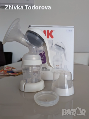 Ръчна помпа за кърма NUK, снимка 2 - Помпи за кърма - 51451009