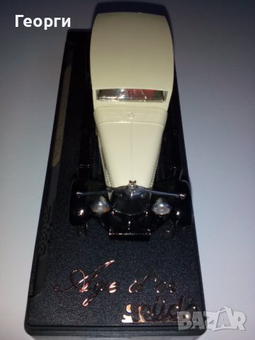 Количка модел макет колекционерски автомобил Voisin 17 CV от 1934 г. мащаб 1/43 Solido, снимка 2 - Коли, камиони, мотори, писти - 39438361