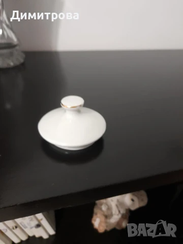 Стар  ретро български порцелан комплект за чай, снимка 9 - Сервизи - 50868704