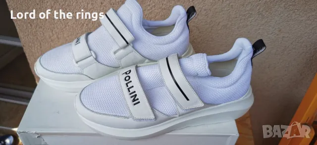 Маркови мъжки сникърси / маратонки POLLINI Mesh & Leather - 43 номер