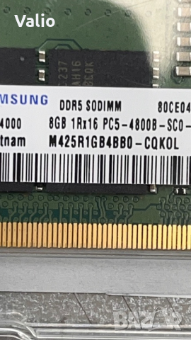 SODIMM DDR5 2 x 8 GB , снимка 2 - RAM памет - 43883900