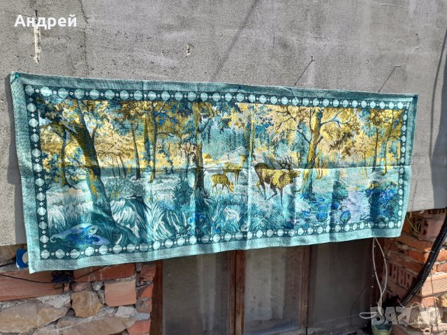 Старинен ковьор,покривка за стена #216, снимка 3 - Антикварни и старинни предмети - 41541315