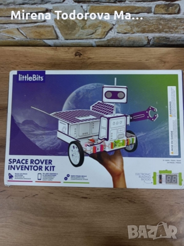 littleBits Space Rover Inventor Kit Комплект за изобретател на космически роувър , снимка 1 - Други игри - 36081670