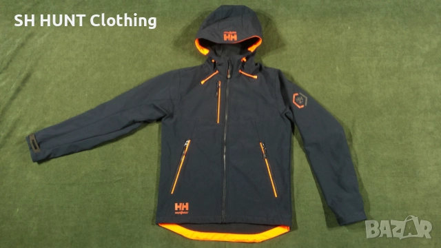 HELLY HANSEN Chelsea Evolution Hooded Softs Work Wear размер S работен суичър водонепромокаем W2-6
