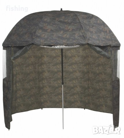 Mivardi Umbrella Camou PVC + full cover чадър с тента, снимка 2 - Екипировка - 41523095