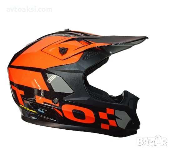 Каска мотор крос/атв/тротинетка Детска два цвята, снимка 5 - Аксесоари и консумативи - 53209809