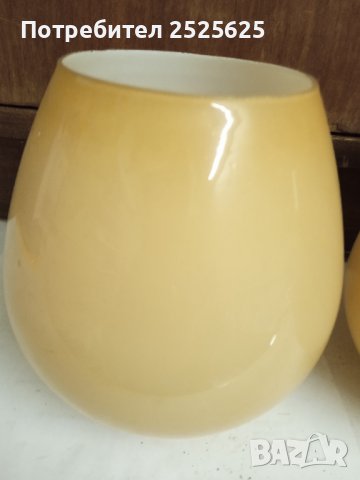 Полилеи -2броя, стъкла/плафони от стари лампи, снимка 7 - Лампи за таван - 39360431