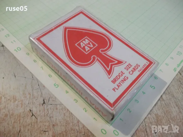 Карти "Amav Industries Ltd. Bridge Size" тесте за игра, снимка 5 - Карти за игра - 56058504