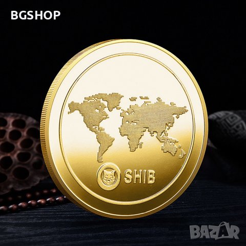 Шиба Ину монета / Shiba Inu: The Dogecoin Killer coin ( SHIB ) - Gold, снимка 4 - Нумизматика и бонистика - 38846618