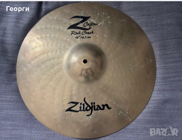 Чинел Zildjian Z Custom Rock Crash 18", снимка 1