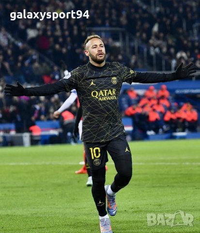 Екип + шапка+ калци mbappe Psg Black and Gold 2023 детски Екип Псж мбапе, снимка 9 - Футбол - 40015611