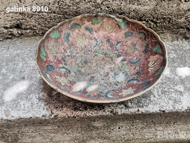 Стара бронзова фруктиера