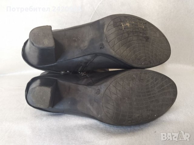 Tamaris боти естествена кожа, снимка 6 - Дамски боти - 33889697