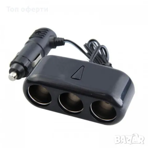Разклонител за запалка 120W 3 ka-39059