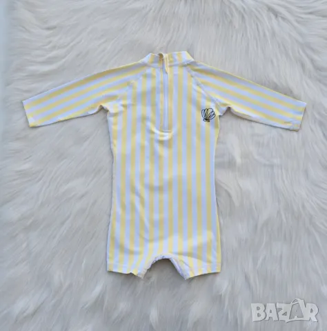 Нов детски бански UPF 50+ размер 9-12 месеца , снимка 6 - Бебешки бански - 49912001